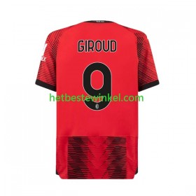 AC Milan Olivier Giroud 9 Voetbalshirts Thuis 2023-24